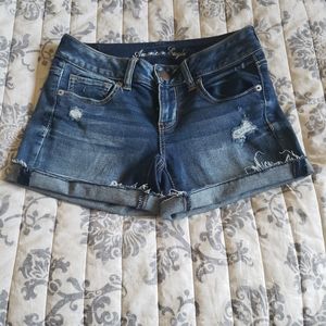 American Eagle Jean Shorts Super Stretch - size 4